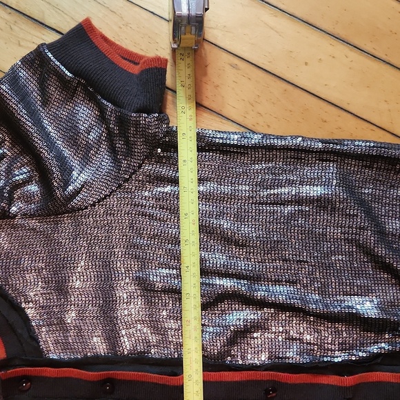 Robert Rodriguez sequined sweater blouse - Picture 6 of 7